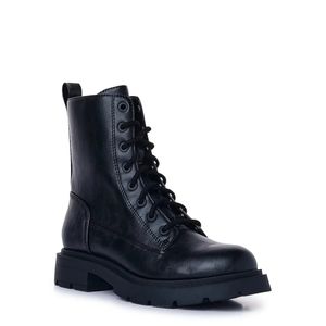 No Boundaries Women's Black Combat Boots Size 11